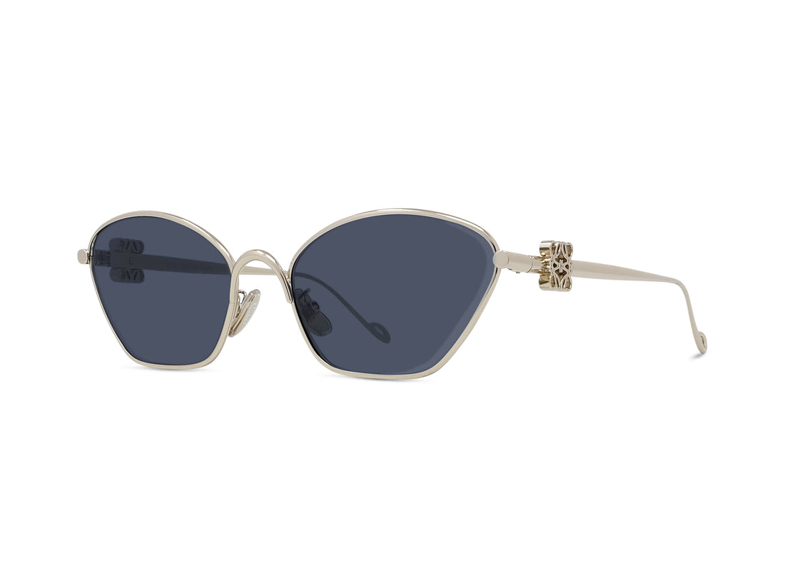 Óculos de sol loewe anagram lw40115u 32v gold cat eye femenino tamanho 57mm - Vista principal