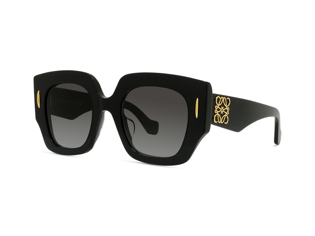 Sonnenbrillen loewe anagram lw40129u 01b black geometric femenino größe 50mm - Hauptansicht