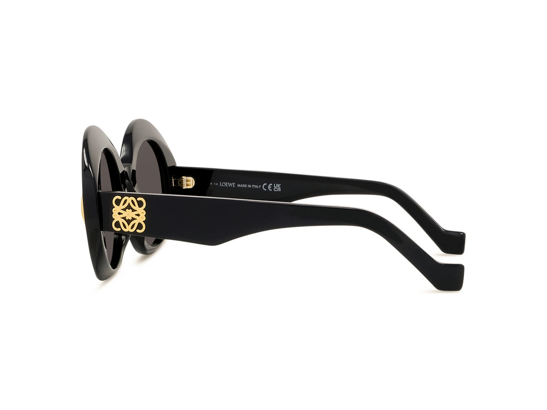 Gafas de sol loewe anagram lw40146i 01a black oval femenino talla 50mm - Vista de detalle