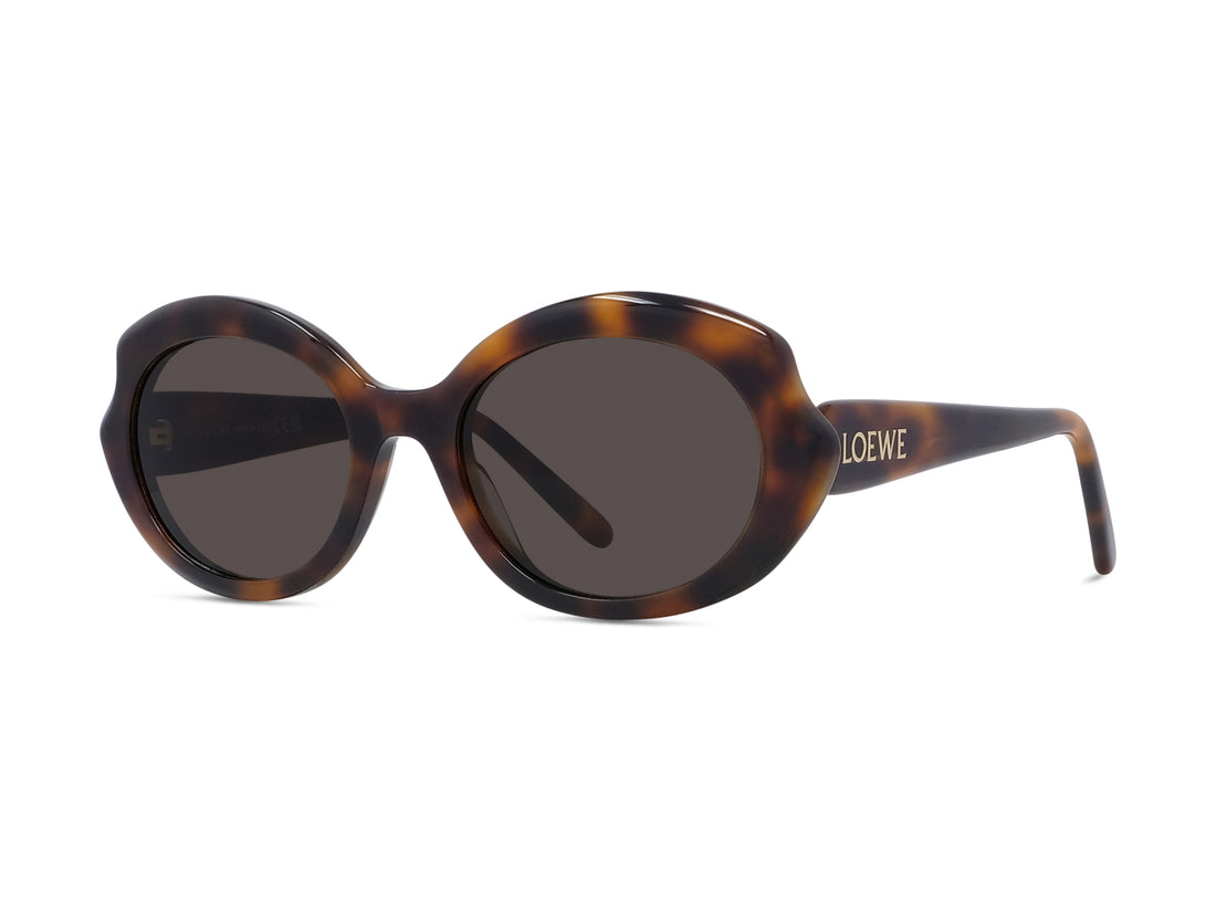 Óculos de sol loewe slim lw40147i 52e havana geometric femenino tamanho 54mm - Vista principal