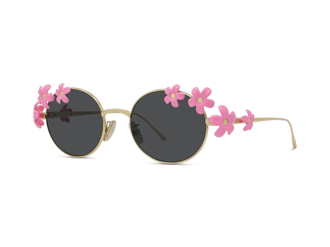 Óculos de sol loewe signature lw40173u 30a gold oval femenino tamanho 51mm - Vista principal