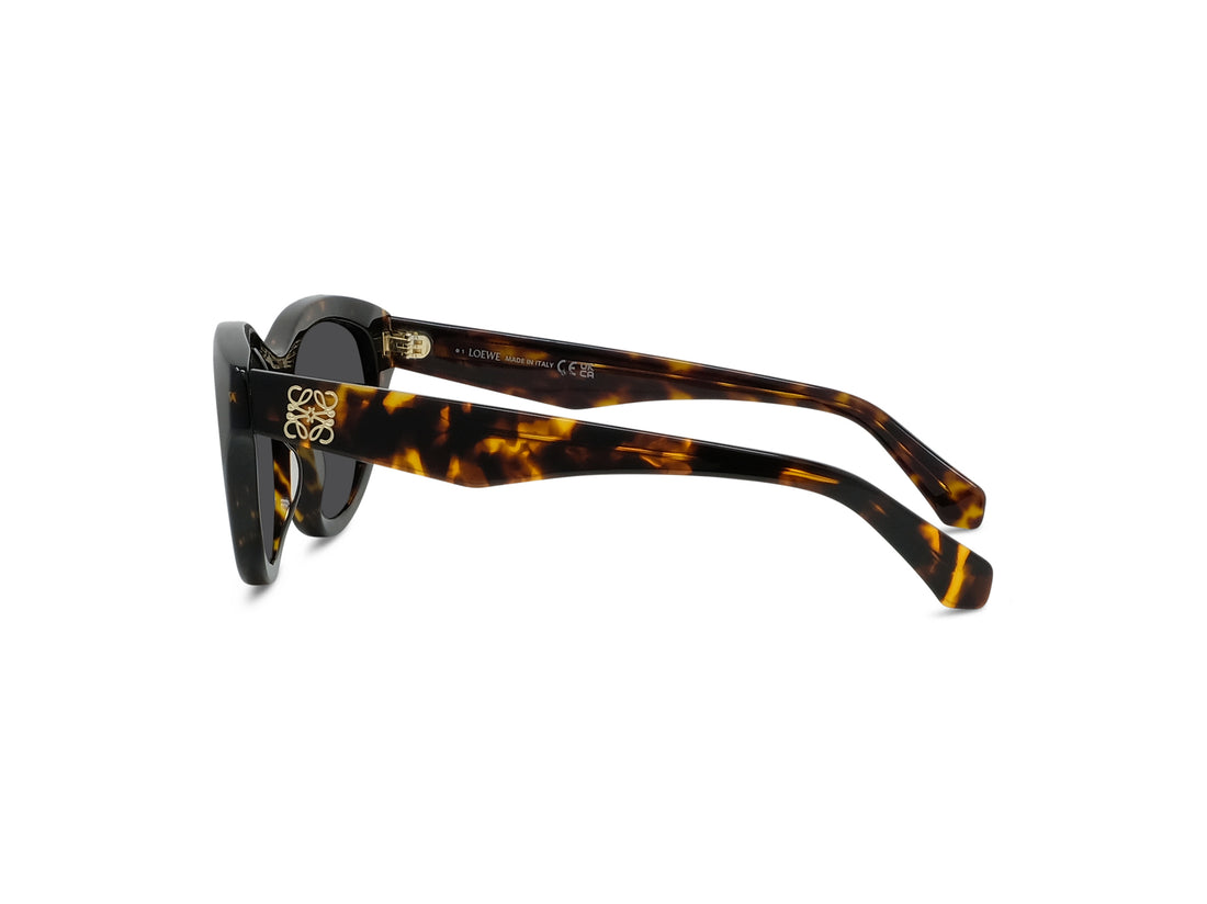 Óculos de sol loewe anagram lw40182u 52a white cat eye femenino tamanho 53mm - Vista de detalhe