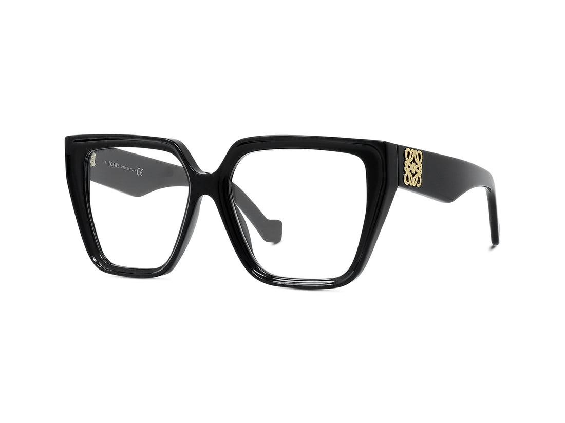 Prescription glasses loewe anagram lw50042i 001 black butterfly femenino size 55mm - Main view