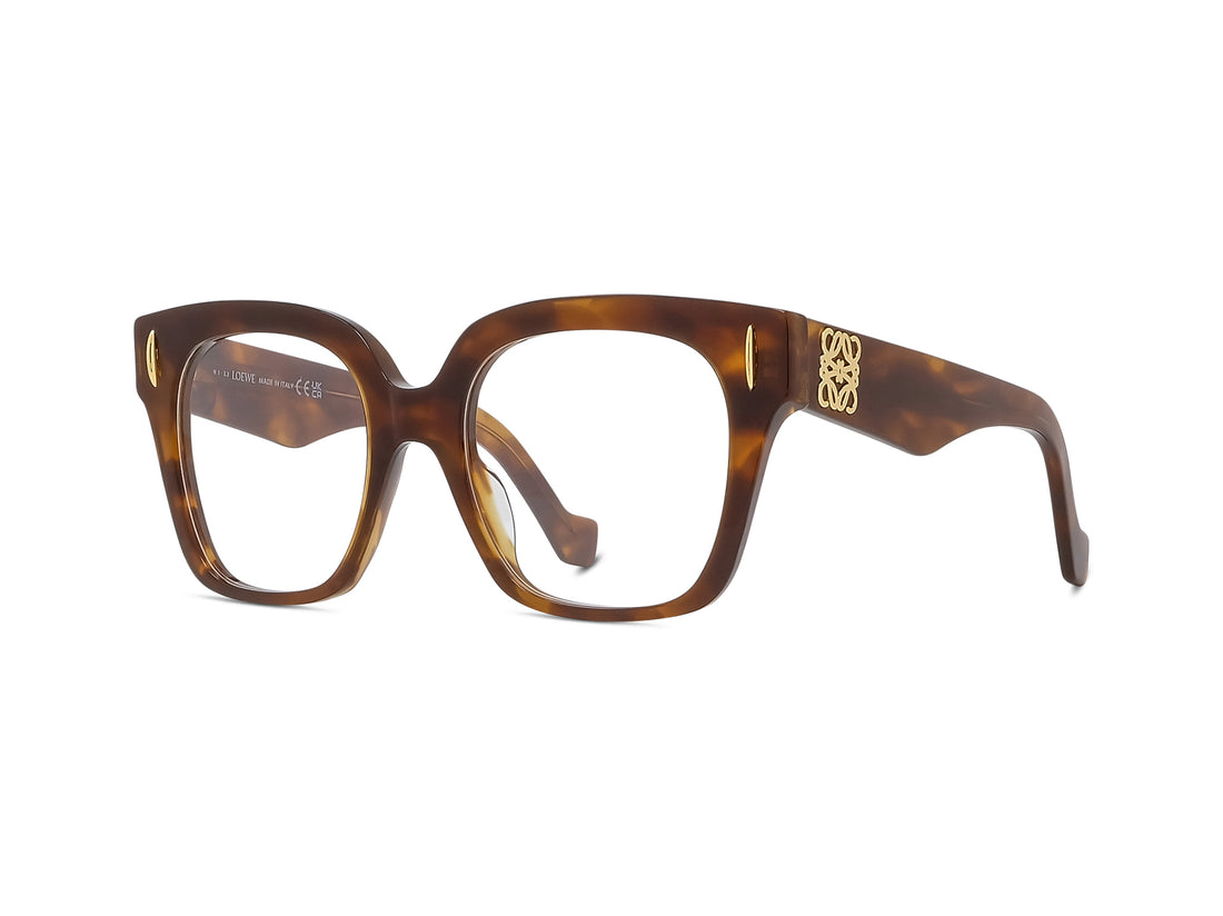Prescription glasses loewe anagram lw50069i 053 havana geometric femenino size 51mm - Main view