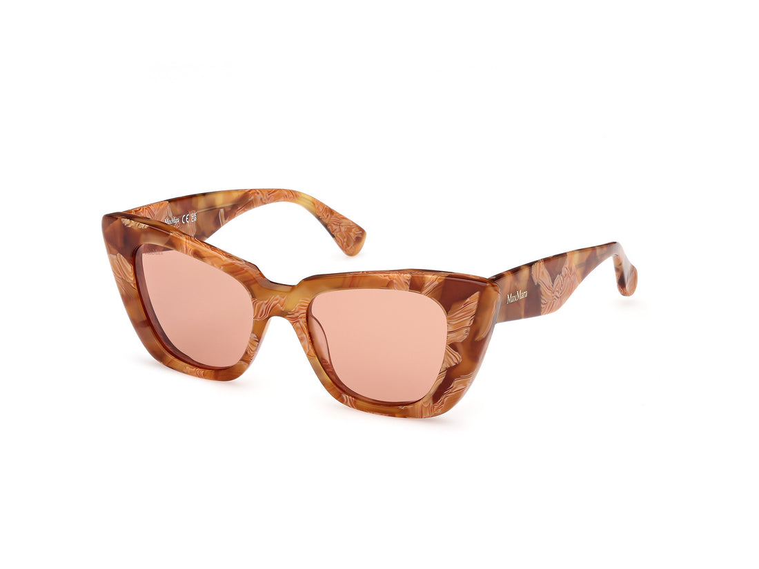 Sonnenbrillen maxmara mm0099 glimpse5 56e havana butterfly femenino größe 50mm - Hauptansicht