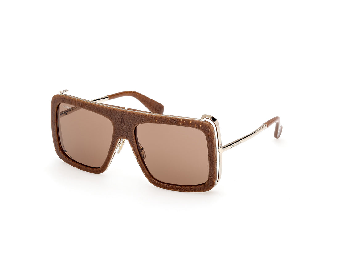 Occhiali da sole maxmara mm0119 jean 56e havana rectangular femenino taglia 57mm - Vista principale