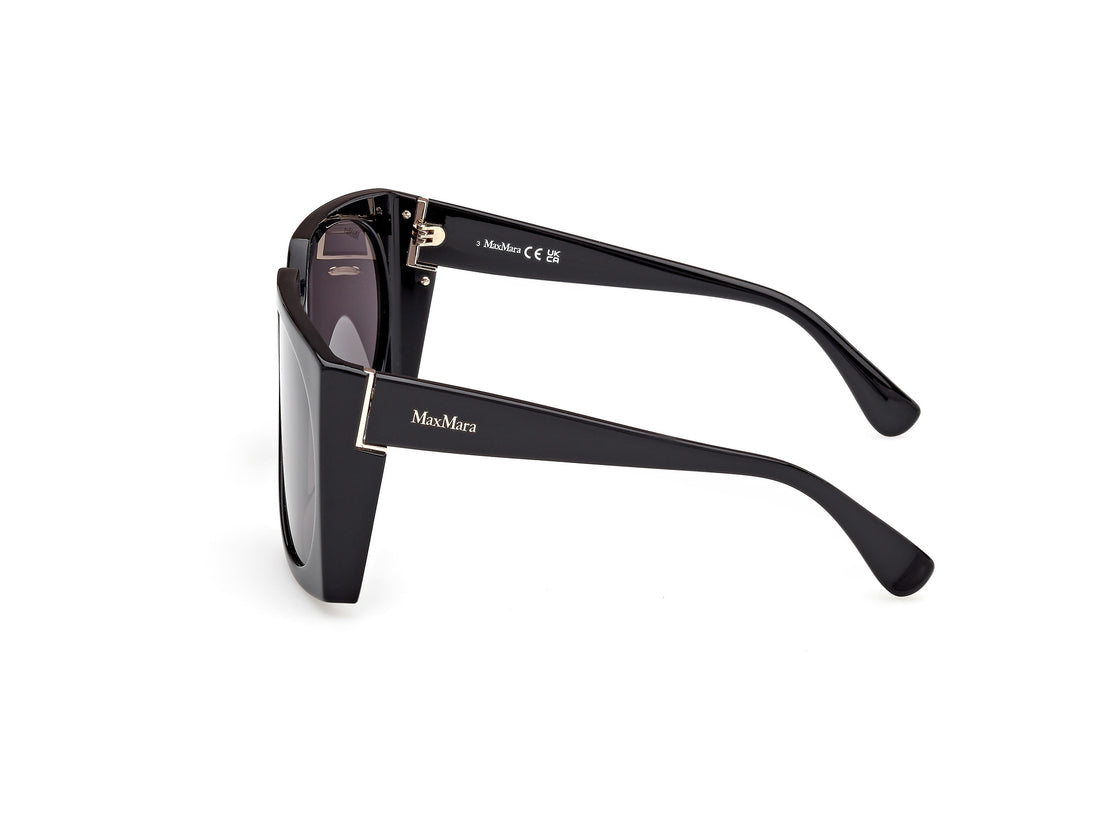 Occhiali da sole maxmara mm0133 anne 01a negro pilot femenino taglia 61mm - Vista dettagliata