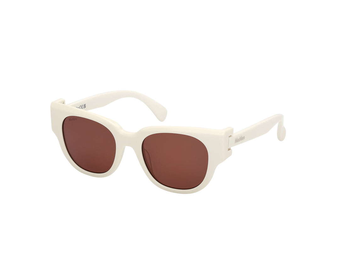 Occhiali da sole maxmara mm0138 clip 21e blanco round femenino taglia 51mm - Vista principale