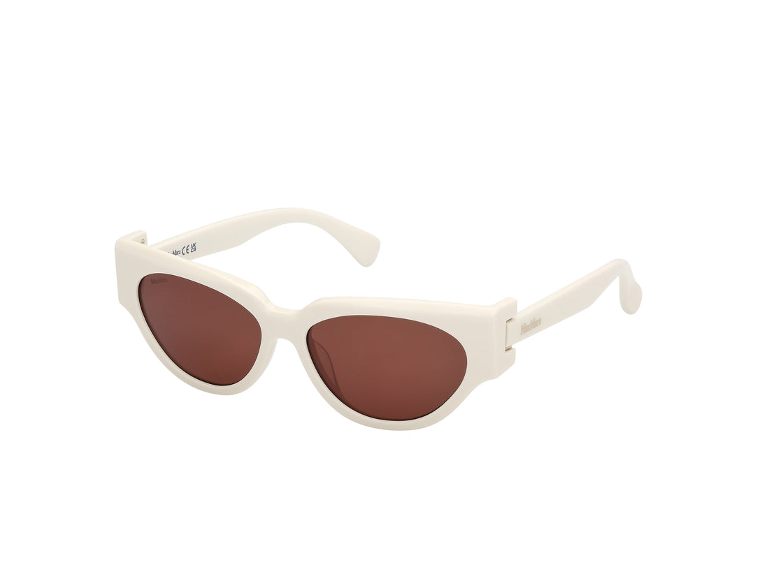 Occhiali da sole maxmara mm0139 clip-1 21e blanco cat eye femenino taglia 55mm - Vista principale