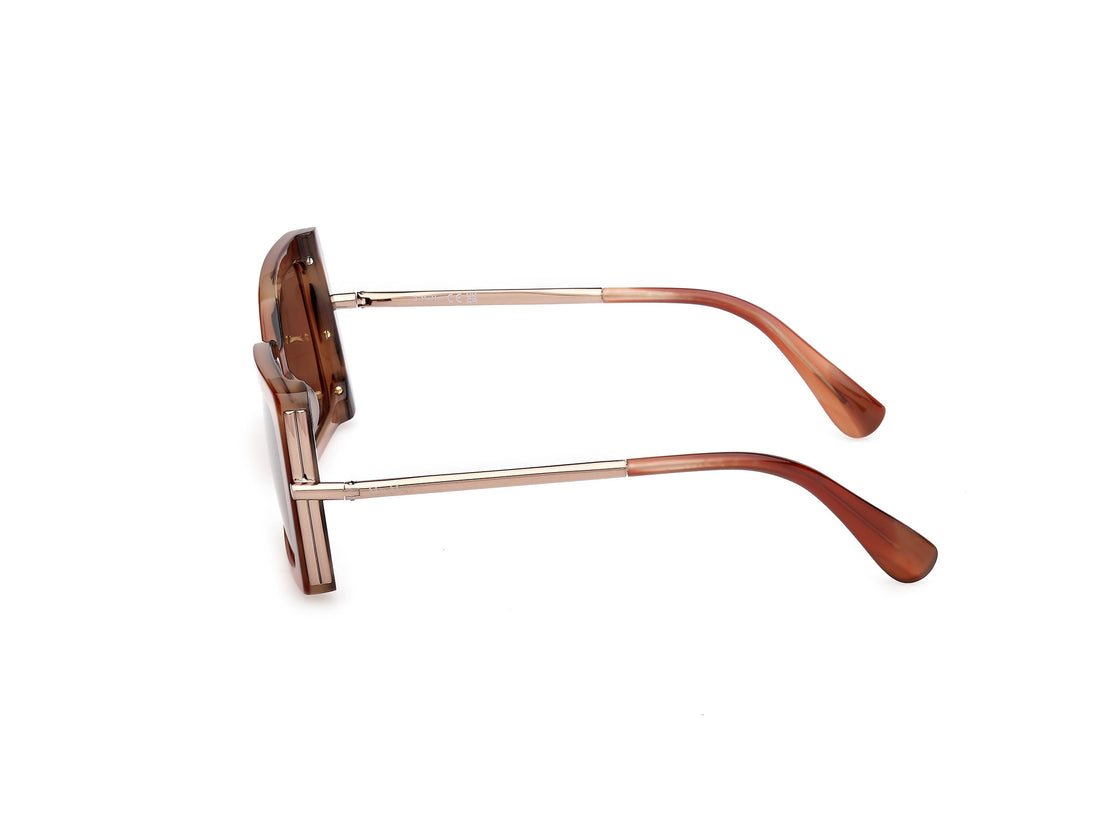 Gafas de sol maxmara mm0166 roquebrune 68e rojo butterfly femenino talla 53mm - Vista de detalle