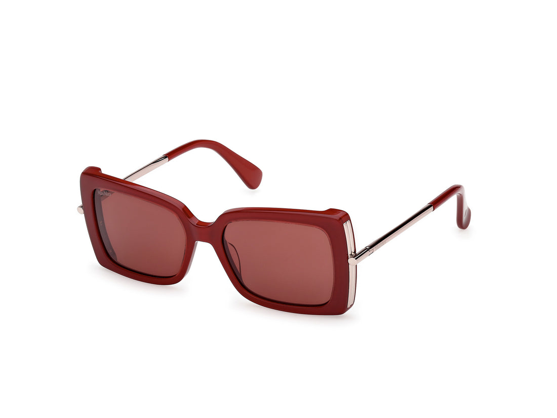 Gafas de sol maxmara mm0166 roquebrune 69s burdeos butterfly femenino talla 53mm - Vista principal
