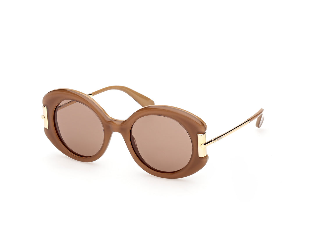 Gafas de sol maxmara mm0188 46e marron round femenino talla 52mm - Vista principal