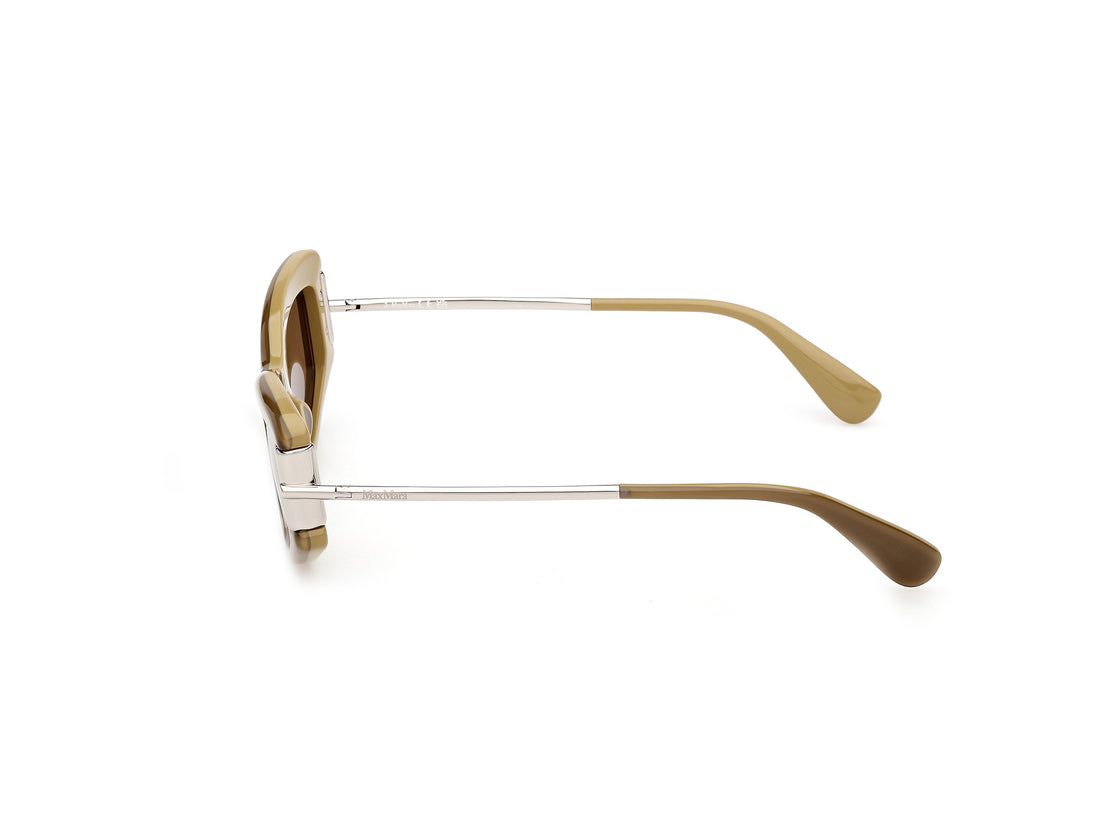 Gafas de sol maxmara mm0189 95n verde cat eye femenino talla 52mm - Vista de detalle