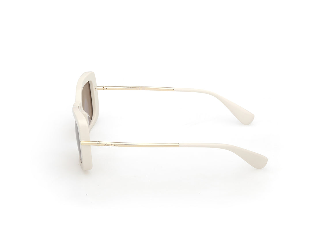Gafas de sol maxmara mm0194 25e beige rectangular femenino talla 54mm - Vista de detalle