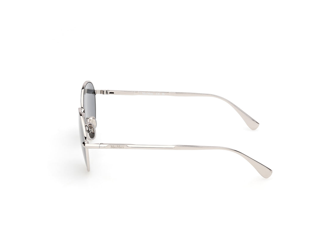 Occhiali da sole maxmara mm0200 16a plateado round femenino taglia 54mm - Vista dettagliata