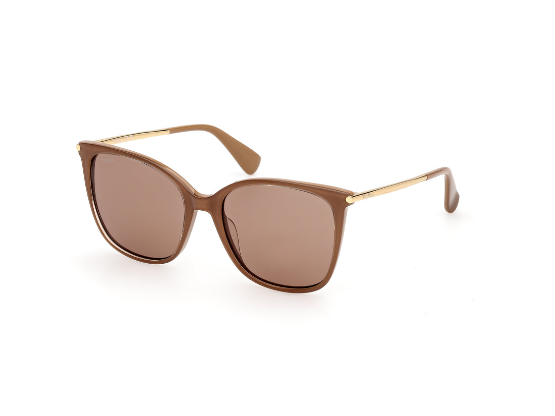 Occhiali da sole maxmara mm0202 46e marron square femenino taglia 55mm - Vista principale