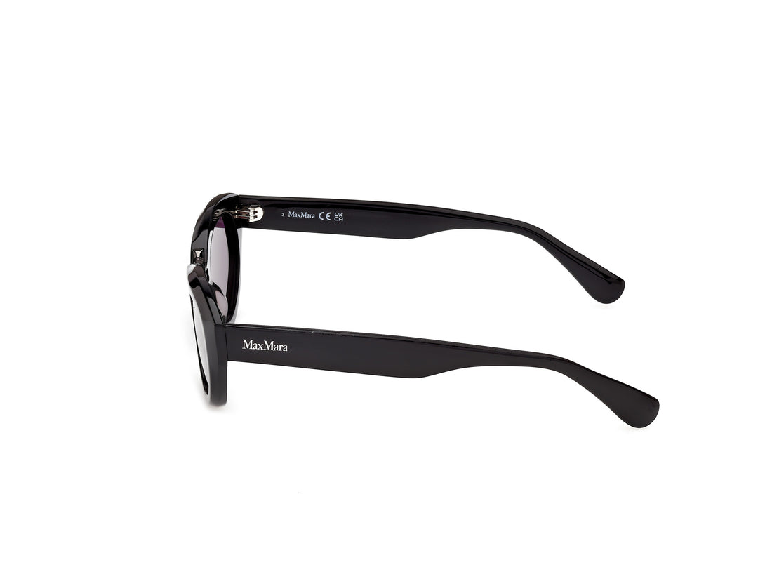 Occhiali da sole maxmara mm0203 01a negro geometric femenino taglia 53mm - Vista dettagliata