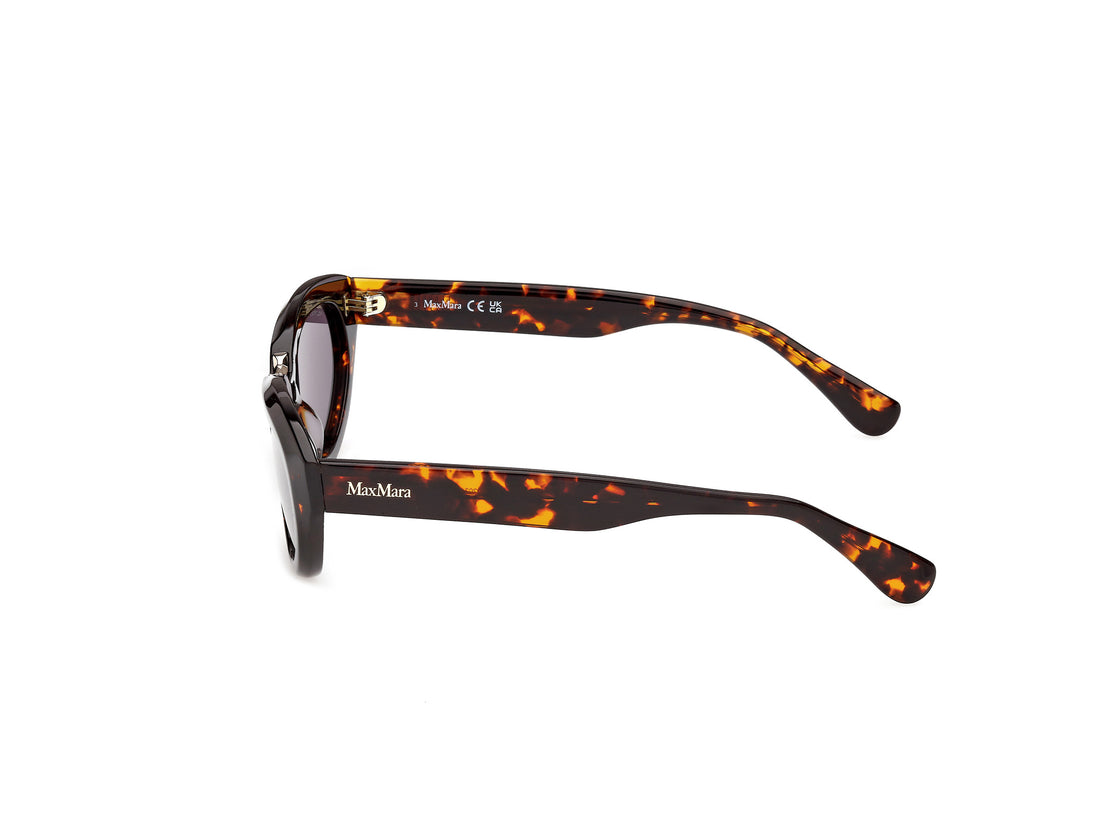 Occhiali da sole maxmara mm0203 52a havana geometric femenino taglia 53mm - Vista dettagliata
