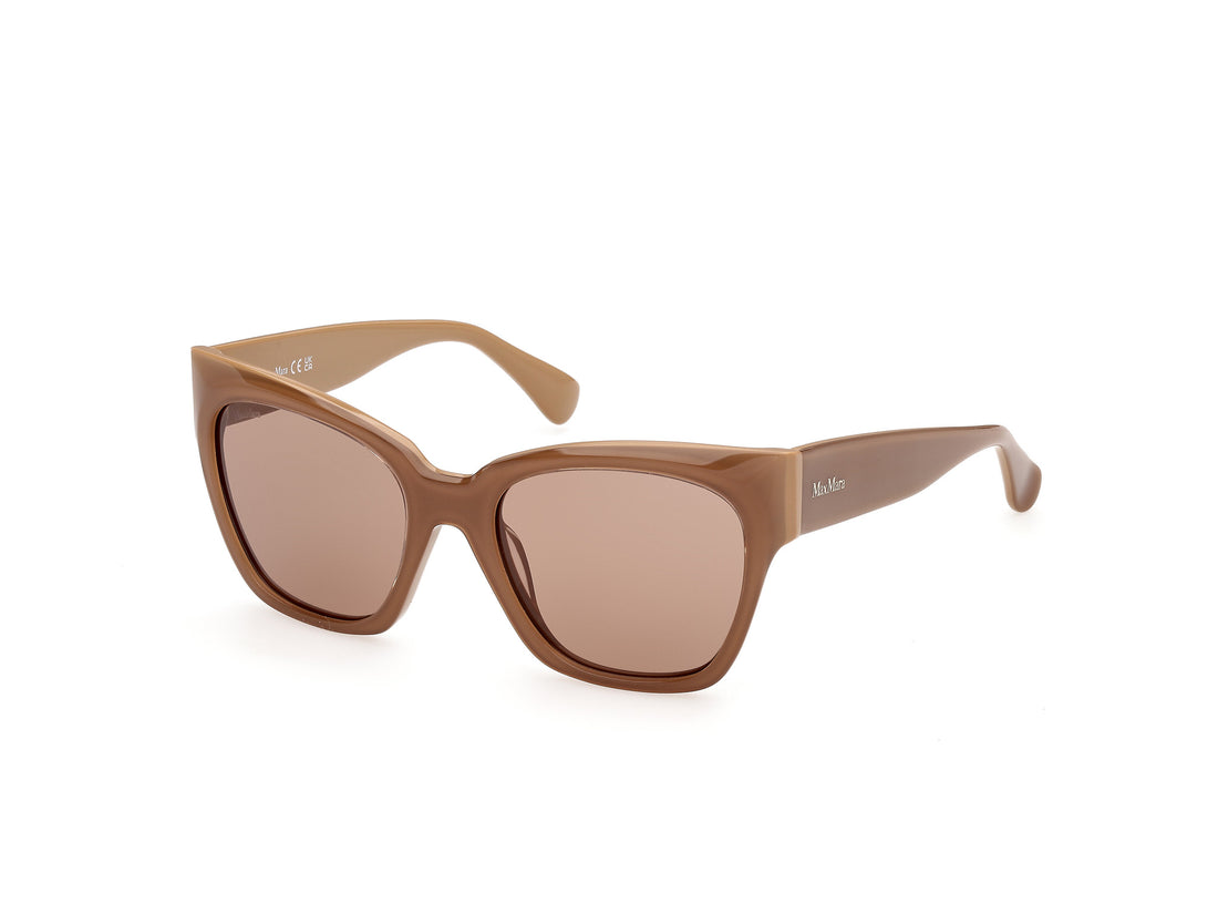 Occhiali da sole maxmara mm0204 46e marron rectangular femenino taglia 54mm - Vista principale