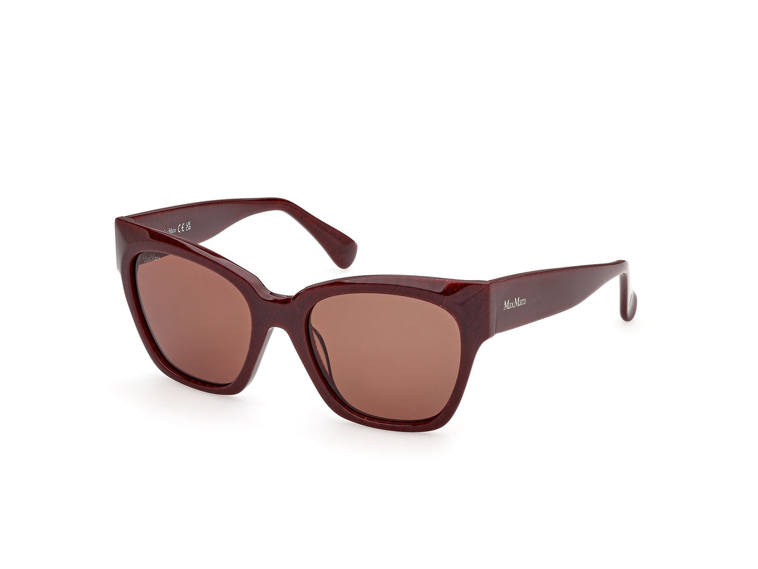 Occhiali da sole maxmara mm0204 71e burdeos rectangular femenino taglia 54mm - Vista principale