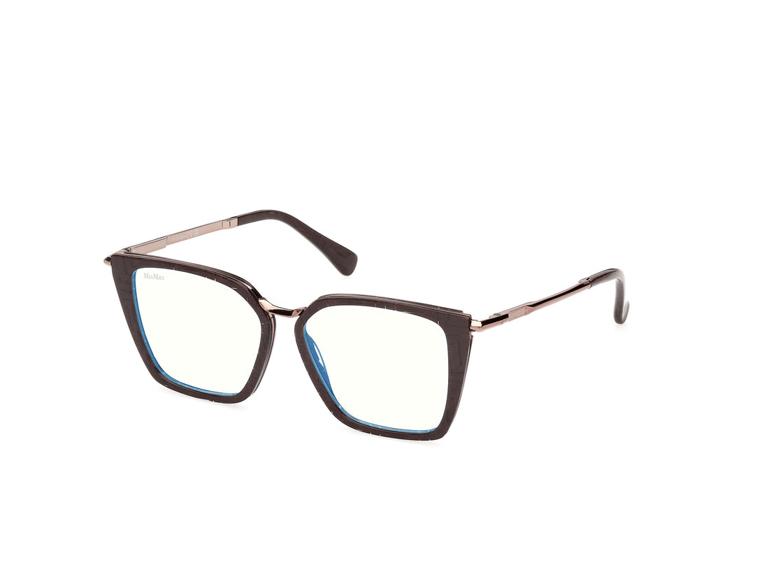 Briller maxmara mm5151-b 050 marron cat eye femenino størrelse 52mm - Hovedvisning