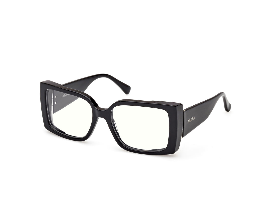 Brillen maxmara mm5173-b 001 negro rectangular femenino größe 55mm - Hauptansicht