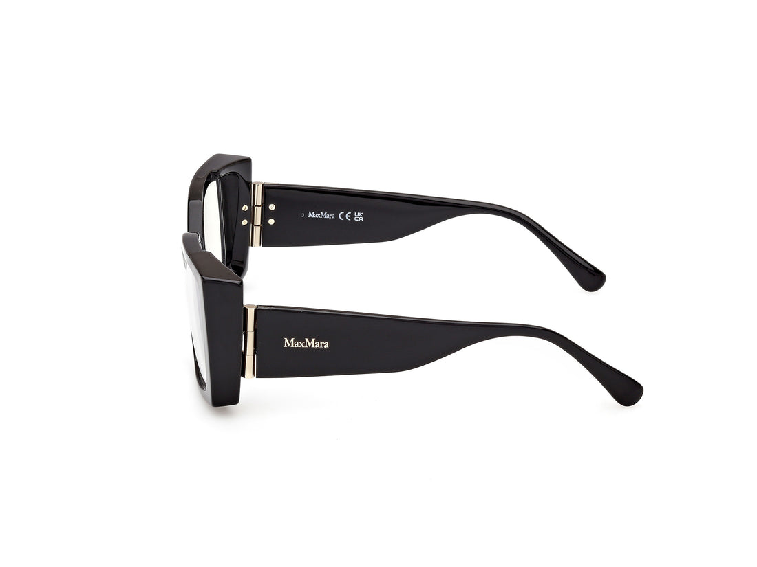 Brillen maxmara mm5173-b 001 negro rectangular femenino größe 55mm - Detailansicht