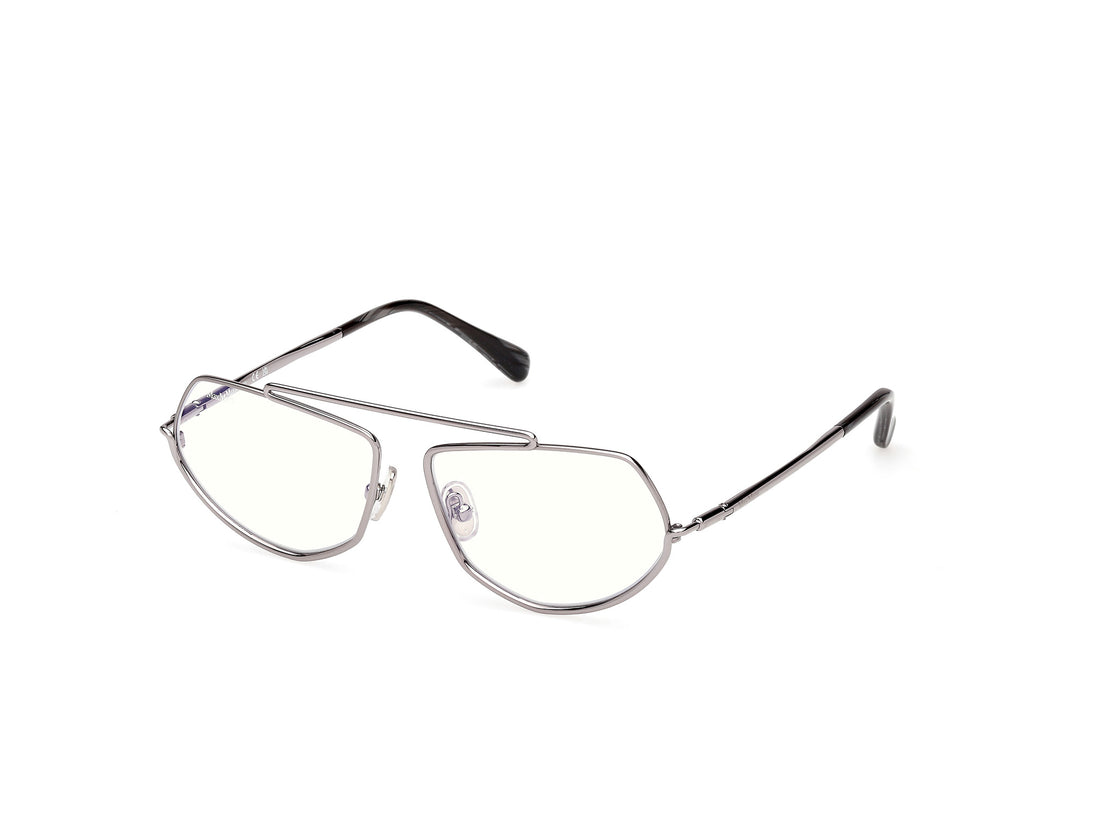 Brillen maxmara mm5202-b 014 plateado round femenino größe 57mm - Hauptansicht