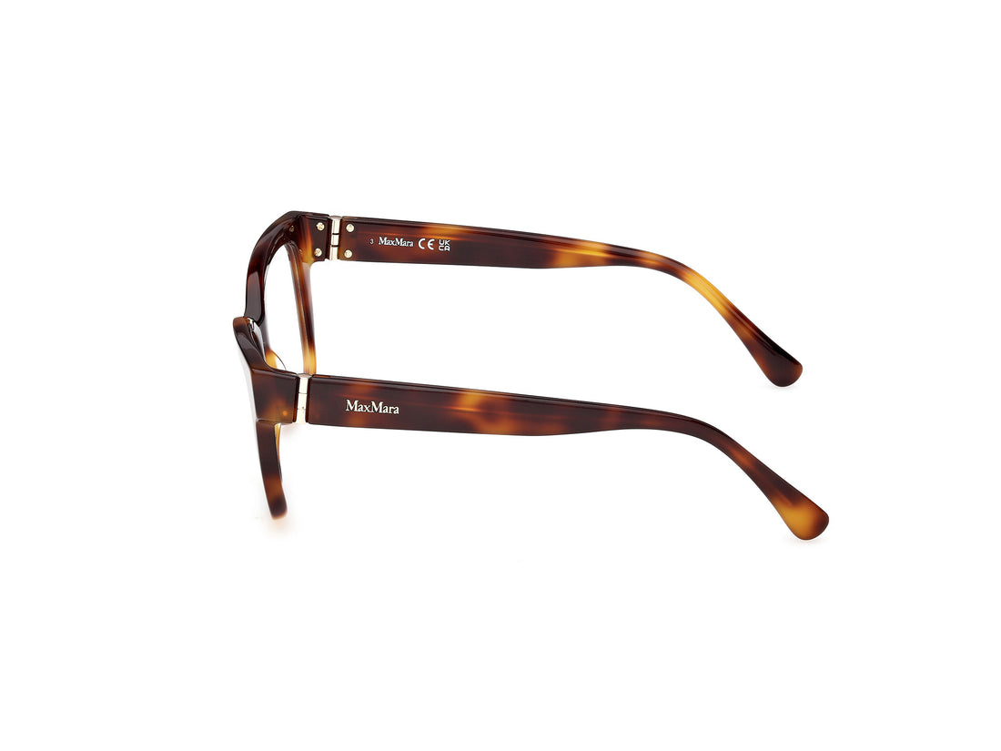 Brillen maxmara mm5206 052 havana square femenino größe 51mm - Detailansicht