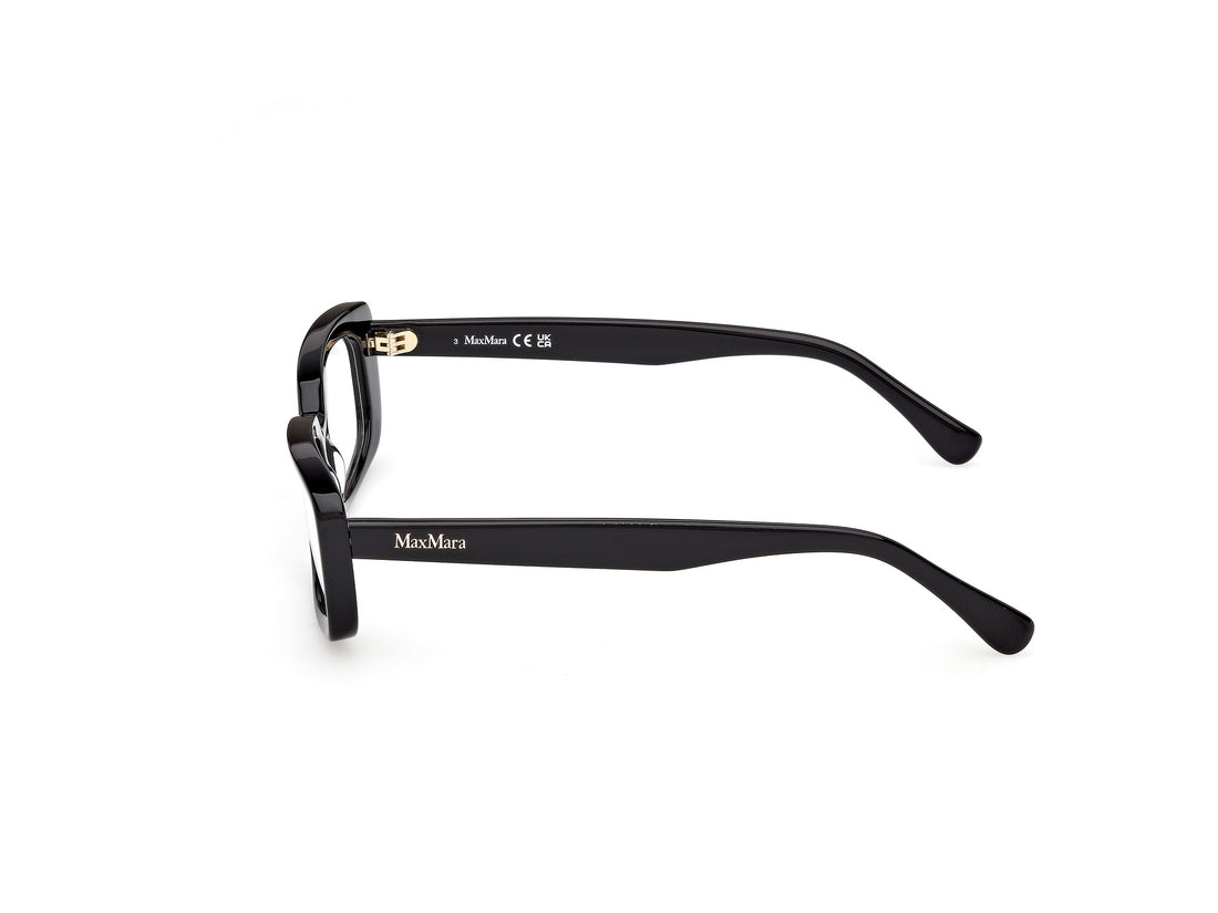 Brillen maxmara mm5209 001 negro rectangular femenino größe 52mm - Detailansicht