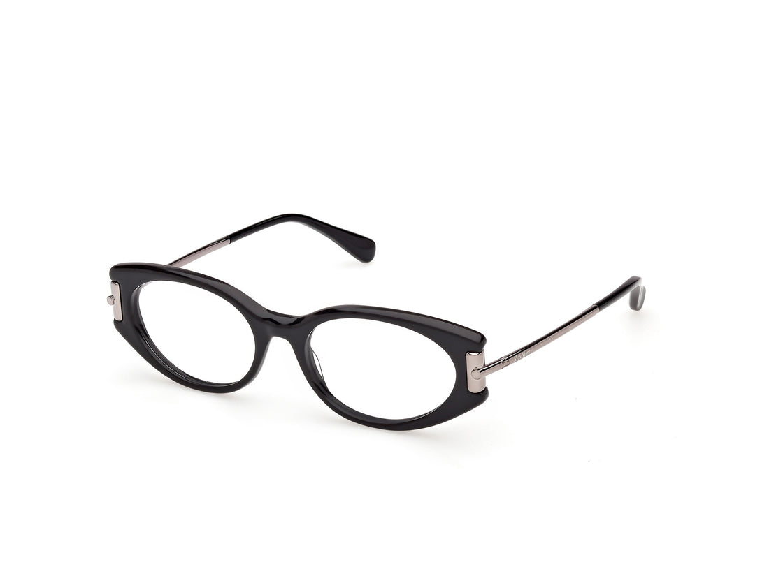 Brillen maxmara mm5225 001 negro oval femenino größe 53mm - Hauptansicht