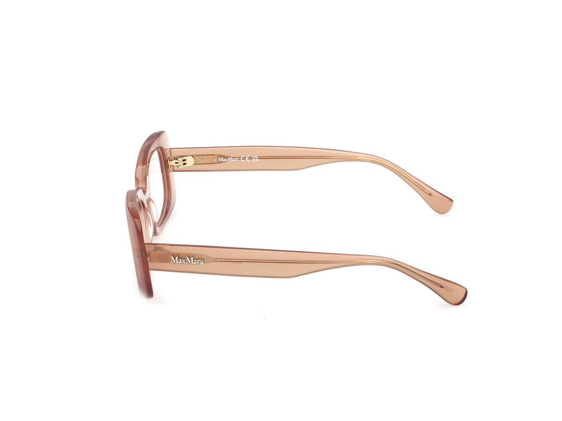 Brillen maxmara mm5233 045 marron rectangular femenino größe 53mm - Detailansicht