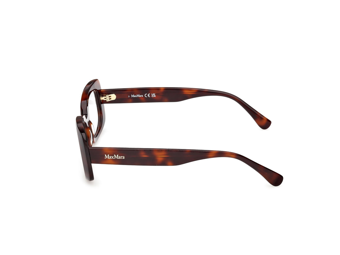 Brillen maxmara mm5233 052 havana rectangular femenino größe 53mm - Detailansicht