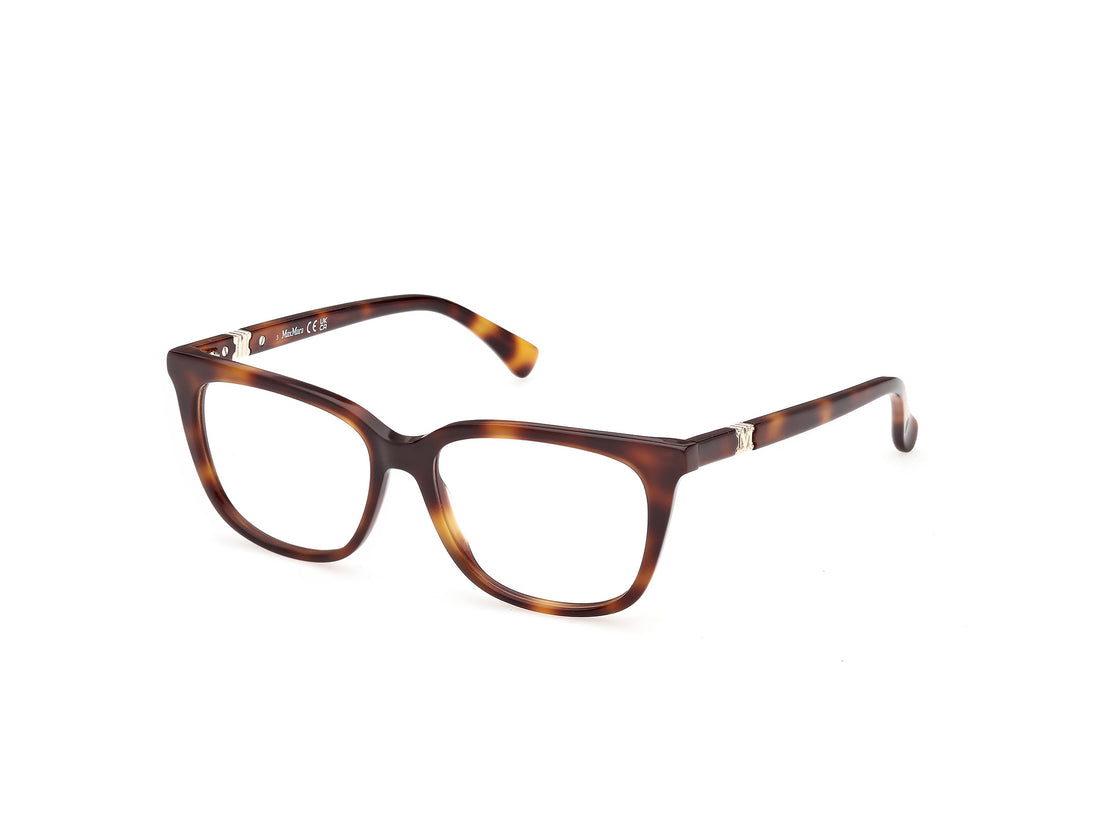 Prescription glasses maxmara mm5239 052 havana round femenino size 52mm - Main view