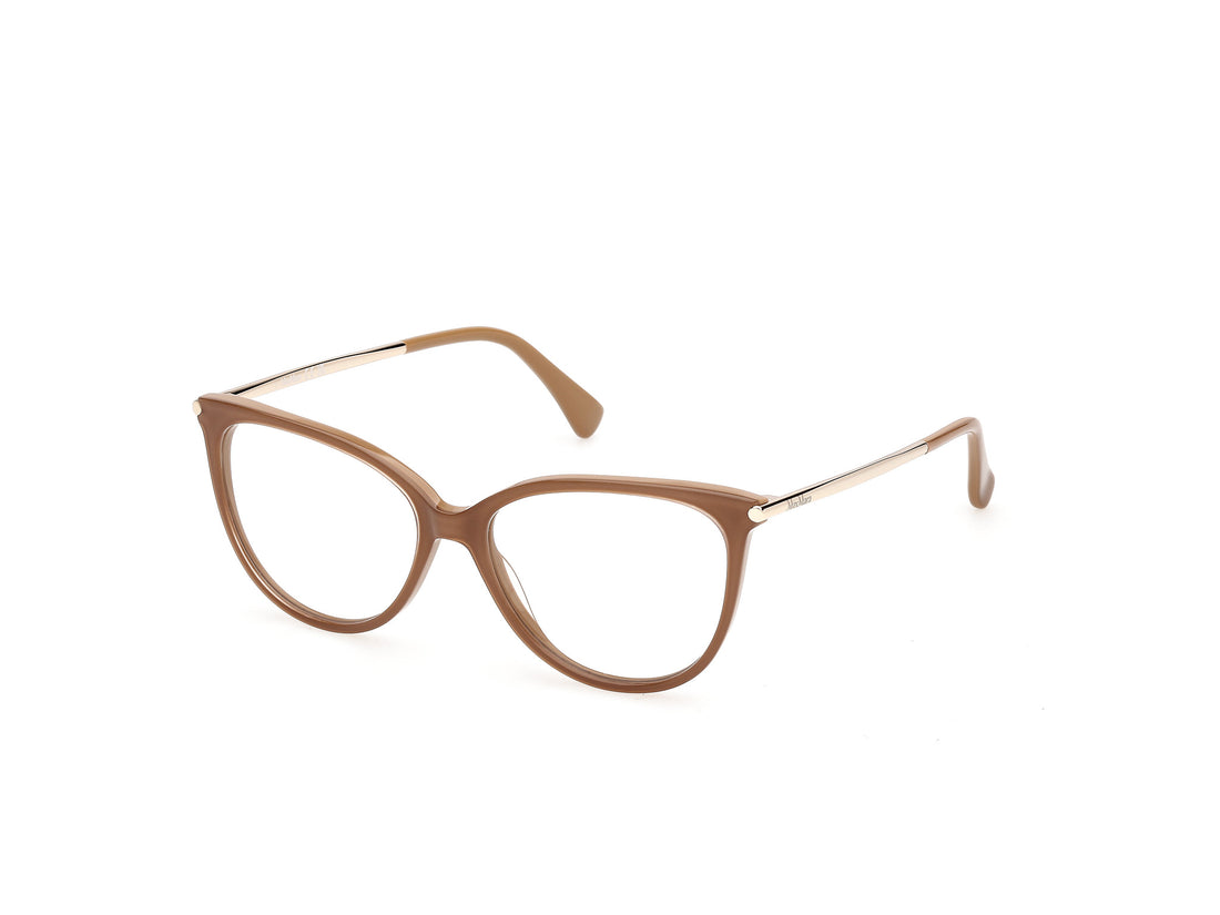 Brillen maxmara mm5247 046 marron round femenino größe 53mm - Hauptansicht