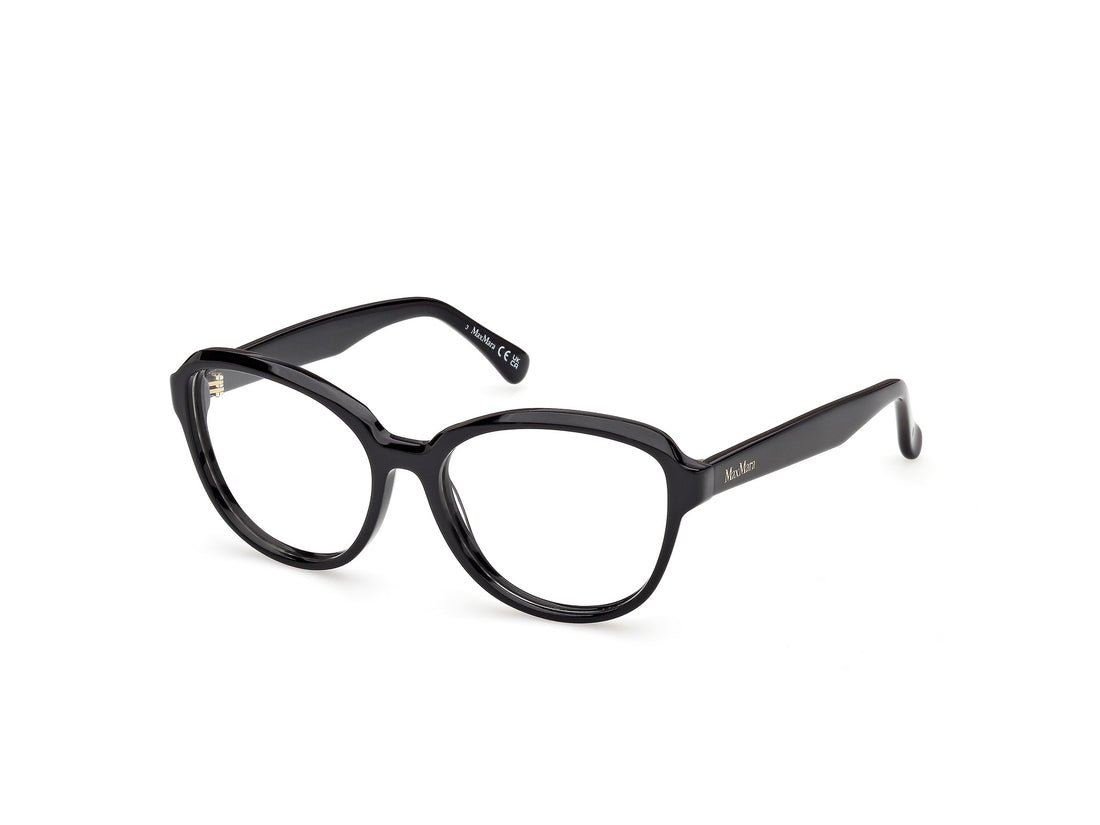 Brillen maxmara mm5249 001 negro round femenino größe 55mm - Hauptansicht