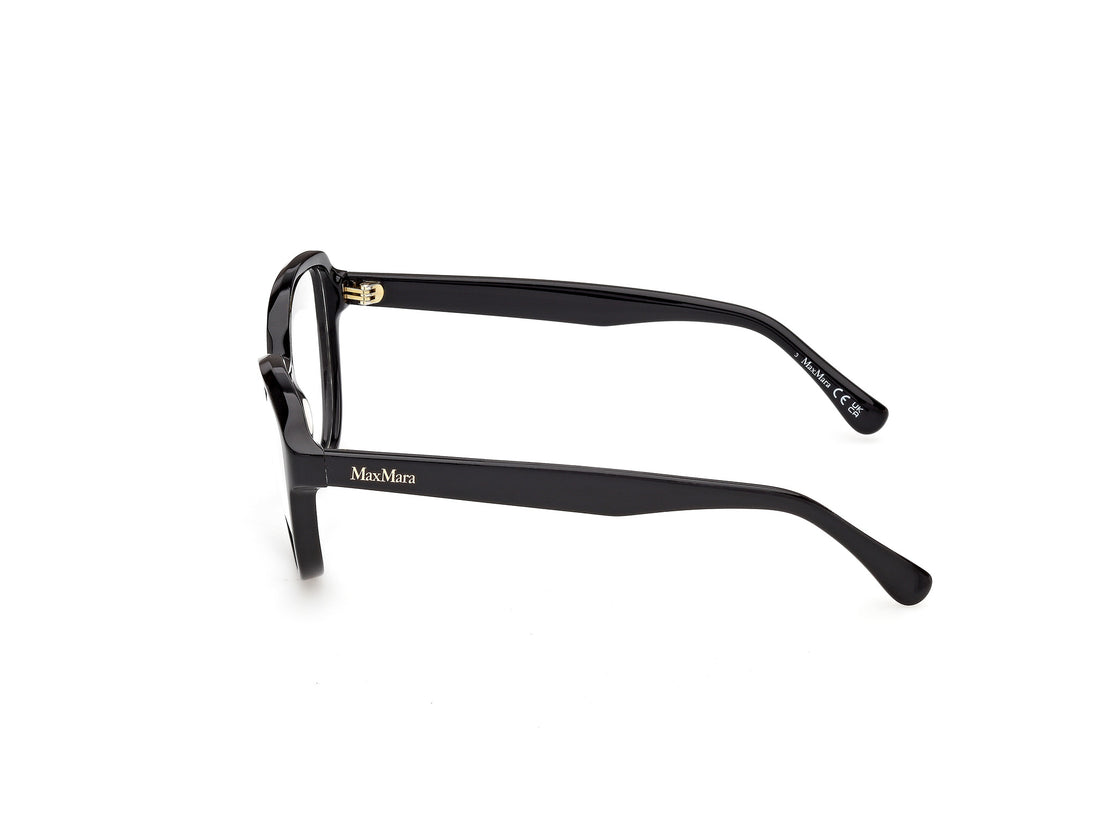 Brillen maxmara mm5249 001 negro round femenino größe 55mm - Detailansicht