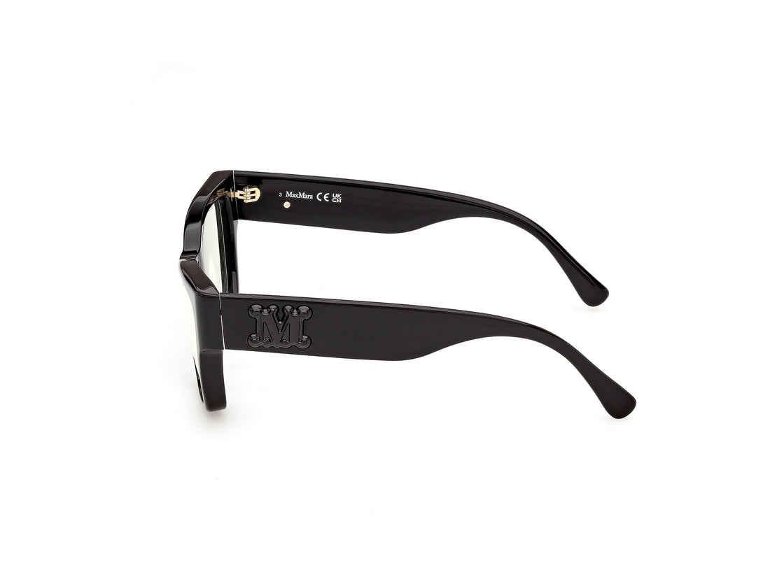 Briller maxmara mm5251-b 001 negro square femenino størrelse 52mm - Detaljeret visning
