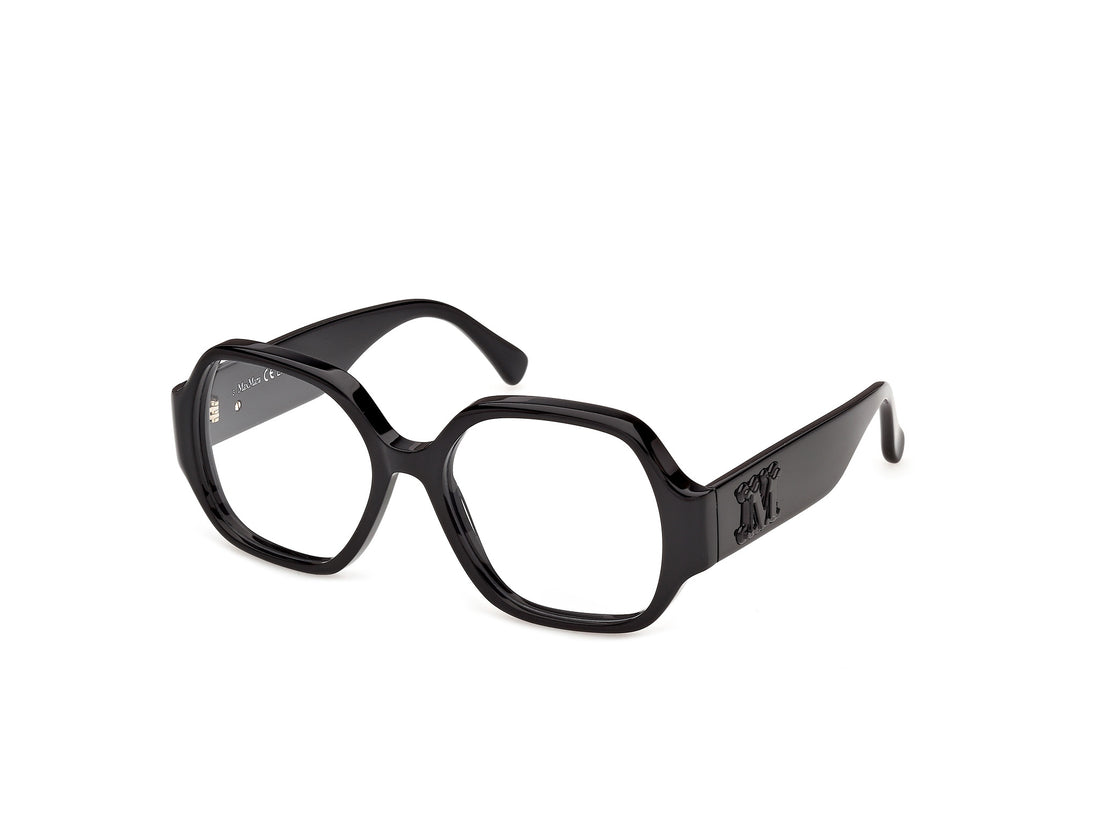 Briller maxmara mm5252 001 negro geometric femenino størrelse 54mm - Hovedvisning