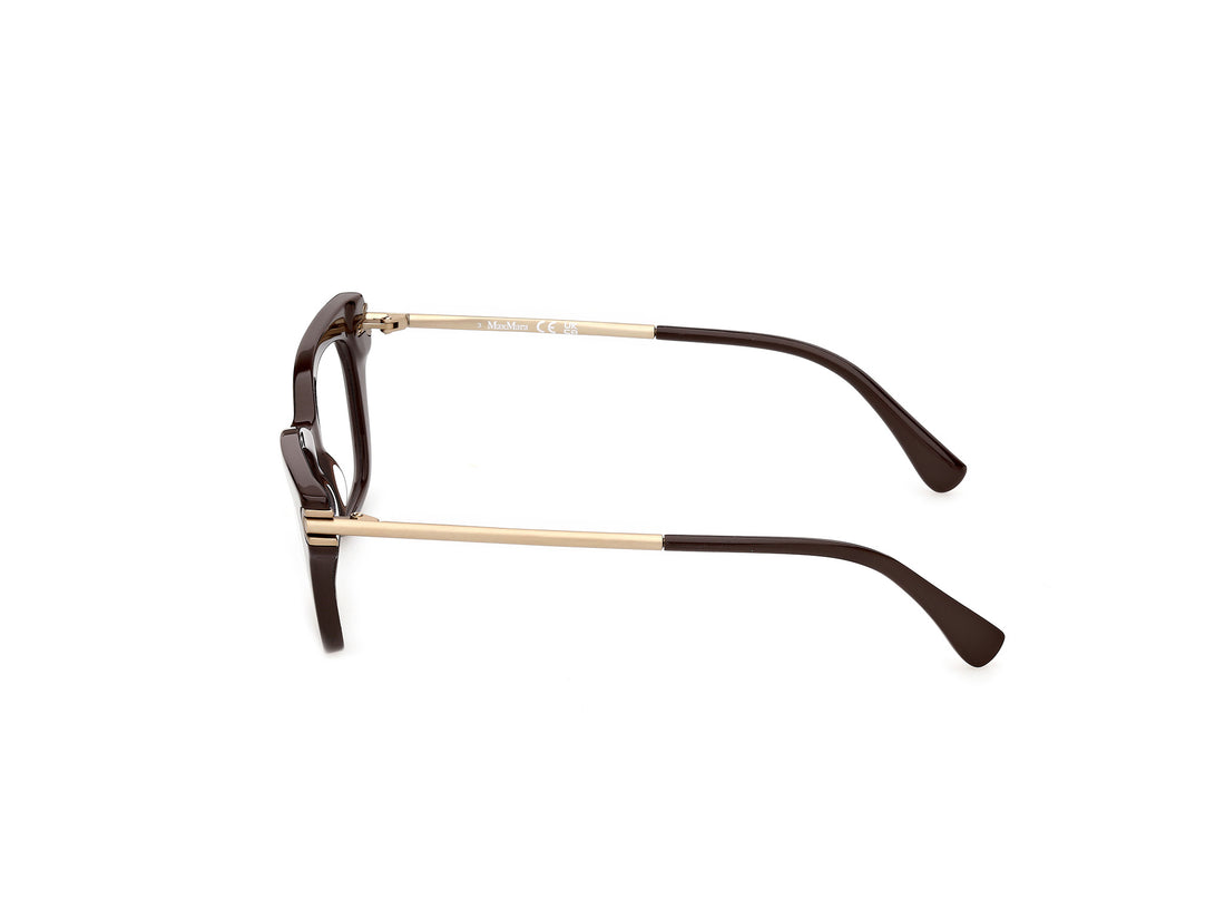 Briller maxmara mm5253 048 marron square femenino størrelse 52mm - Detaljeret visning