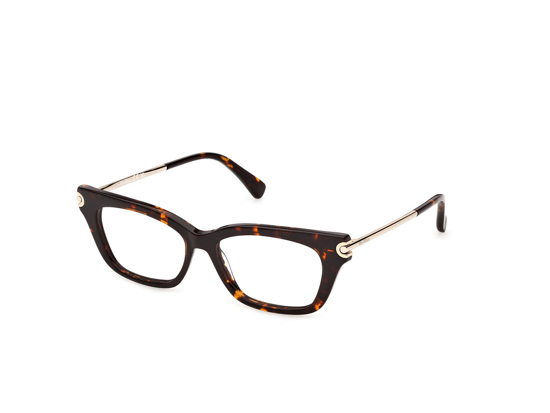 Briller maxmara mm5253 052 havana square femenino størrelse 52mm - Hovedvisning