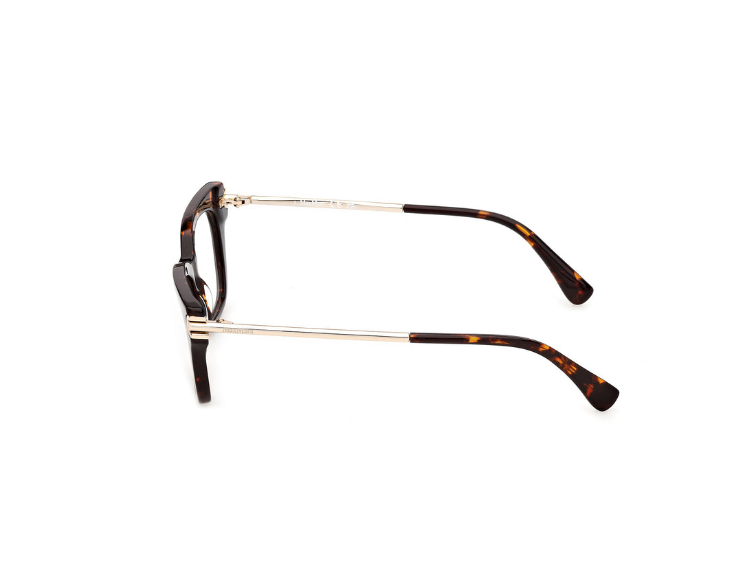 Briller maxmara mm5253 052 havana square femenino størrelse 52mm - Detaljeret visning