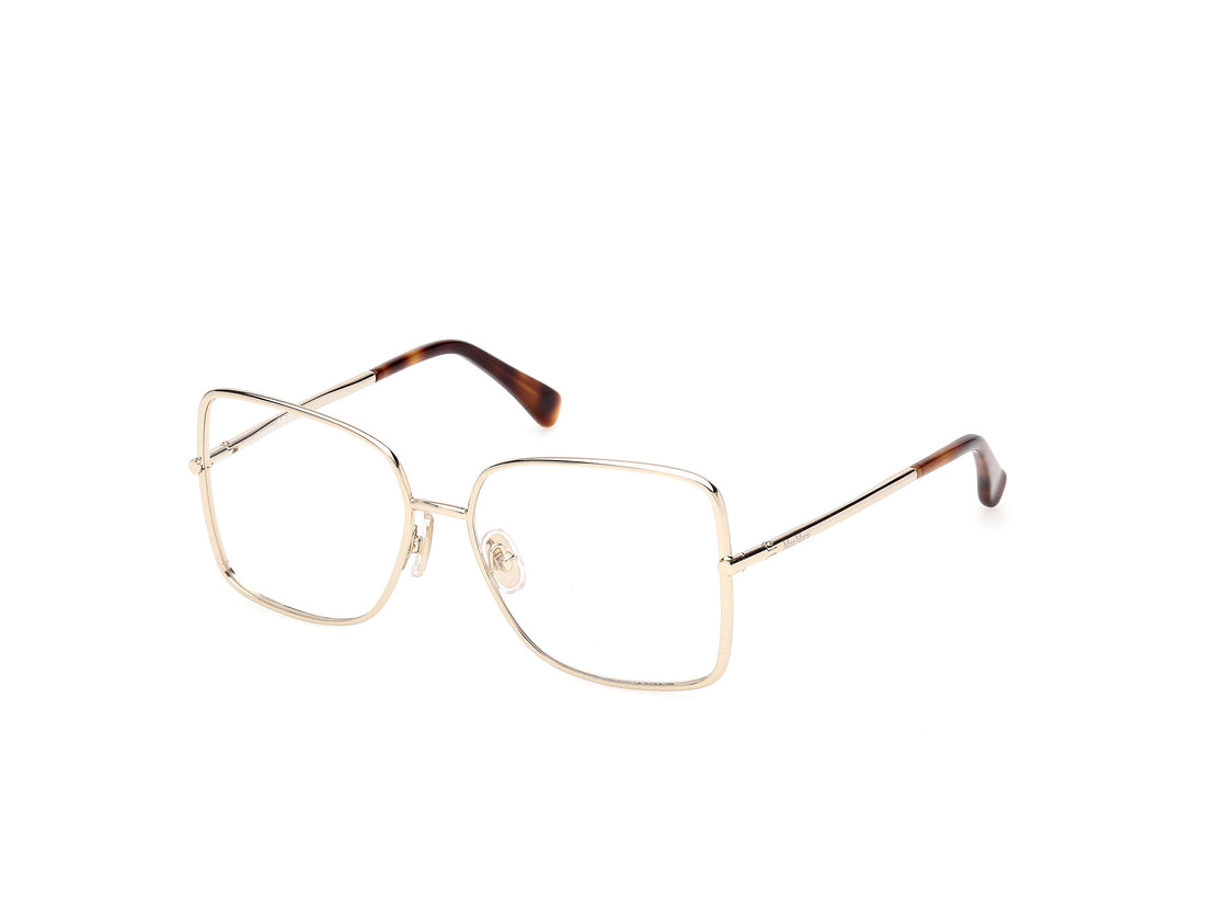 Briller maxmara mm5257 032 dorado square femenino størrelse 54mm - Hovedvisning