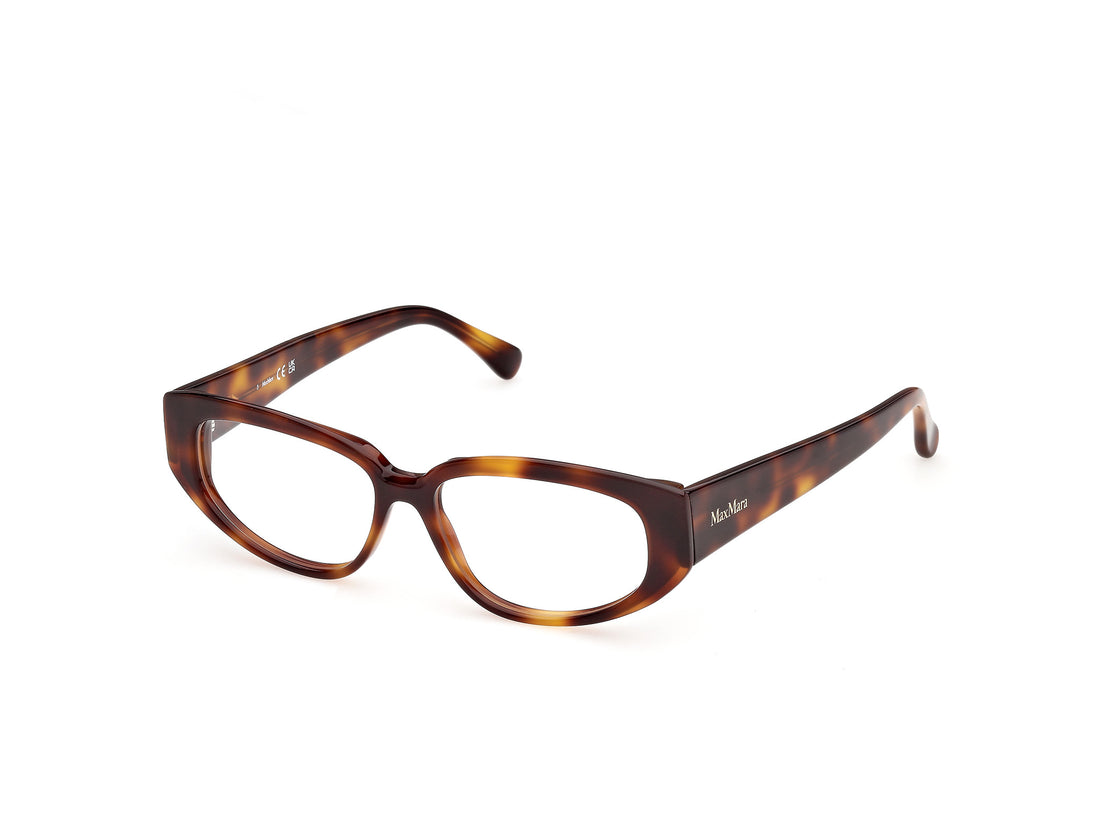 Briller maxmara mm5258 052 havana geometric femenino størrelse 53mm - Hovedvisning