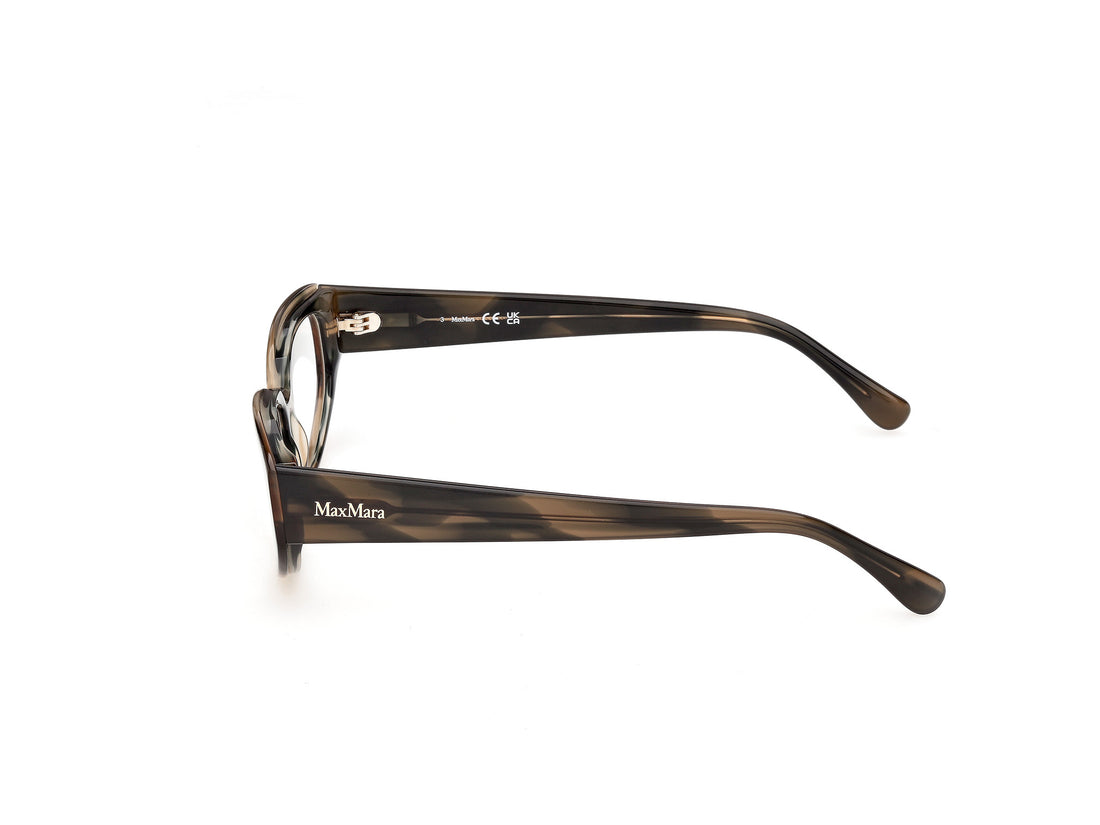 Briller maxmara mm5258 055 havana geometric femenino størrelse 53mm - Detaljeret visning