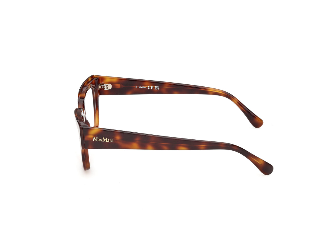 Briller maxmara mm5259 052 havana square femenino størrelse 52mm - Detaljeret visning