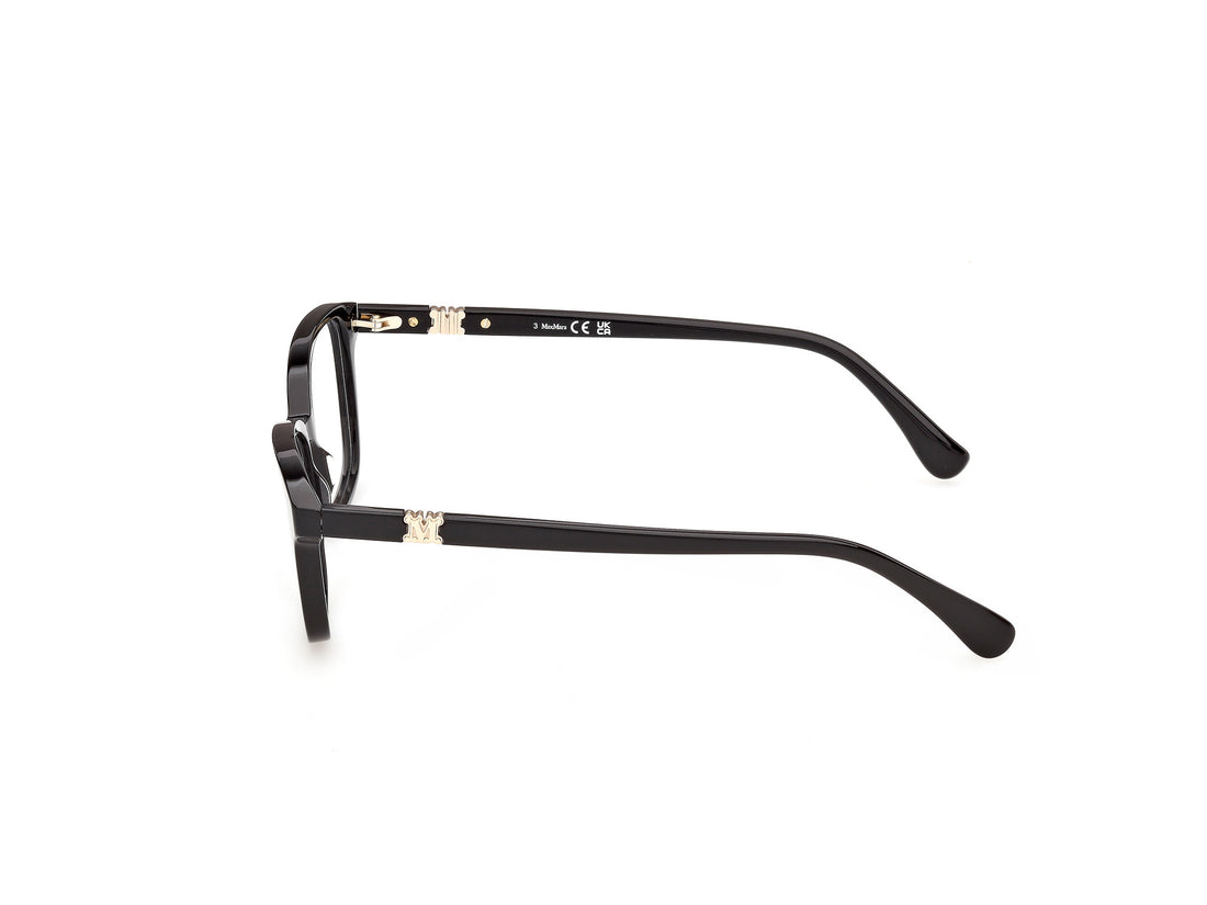 Briller maxmara mm5261 001 negro square femenino størrelse 55mm - Detaljeret visning