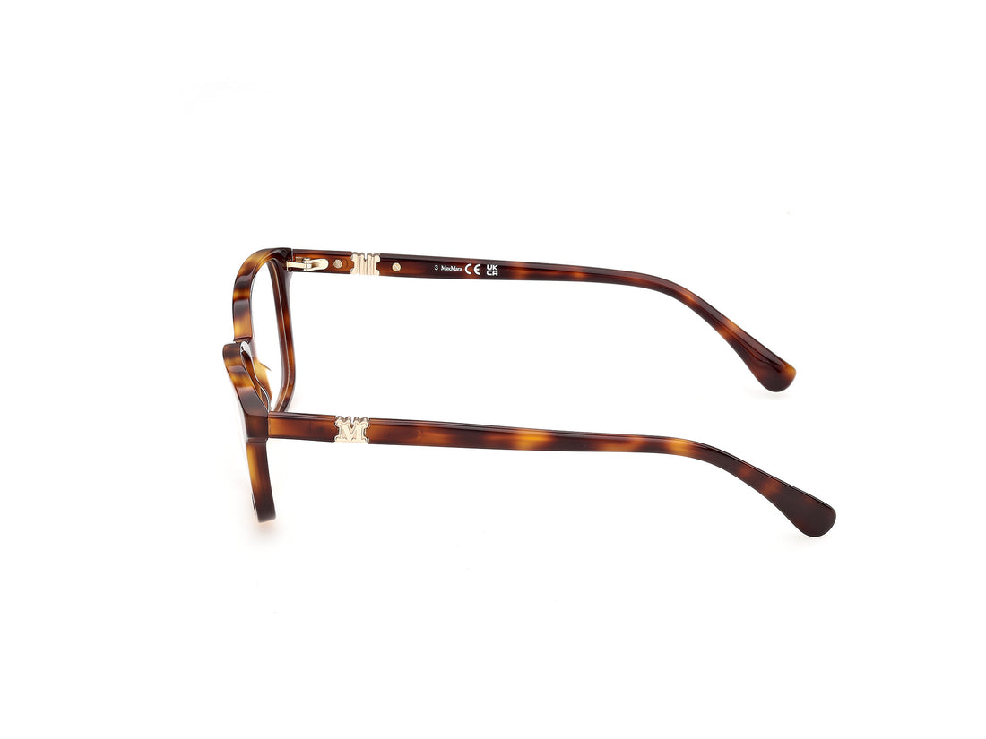 Briller maxmara mm5261 052 havana square femenino størrelse 55mm - Detaljeret visning