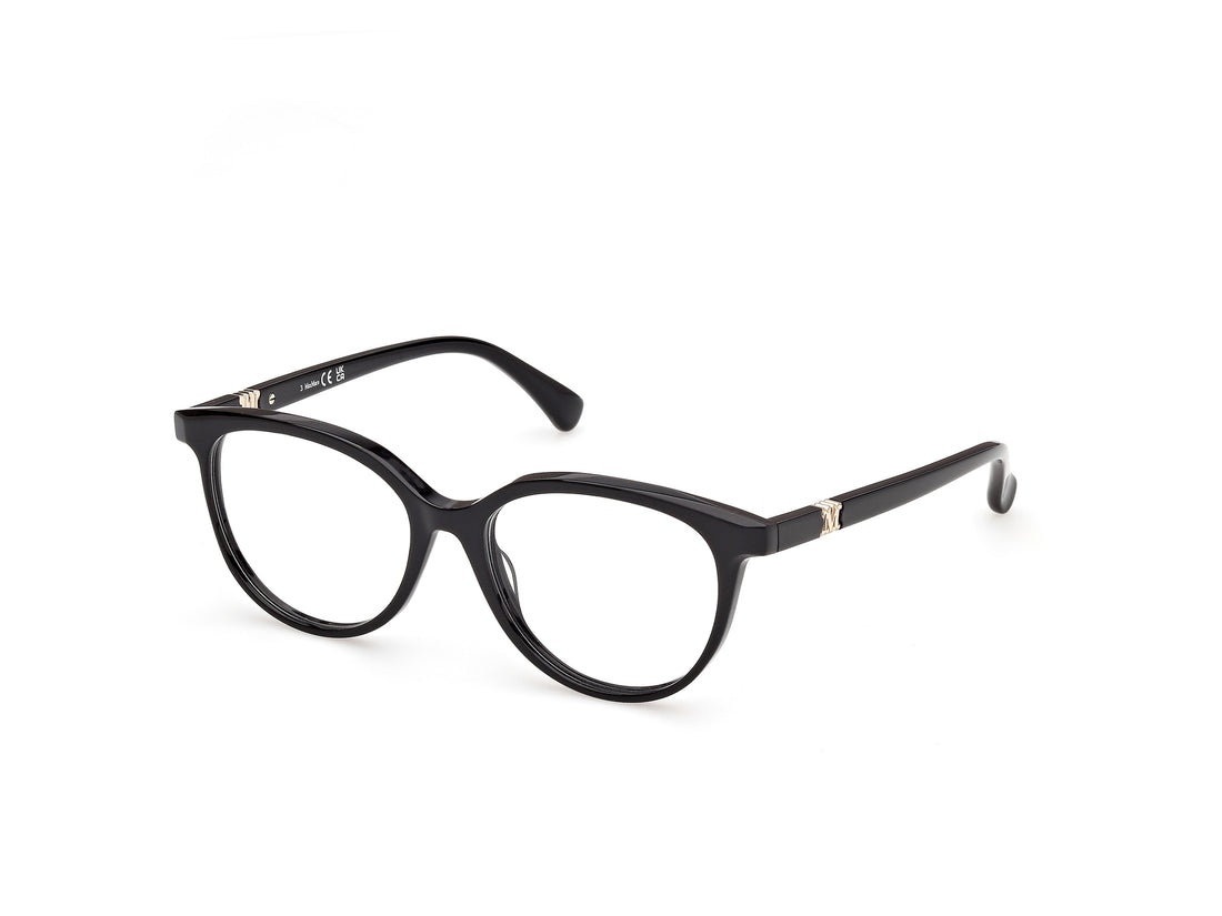 Briller maxmara mm5262 001 negro round femenino størrelse 53mm - Hovedvisning
