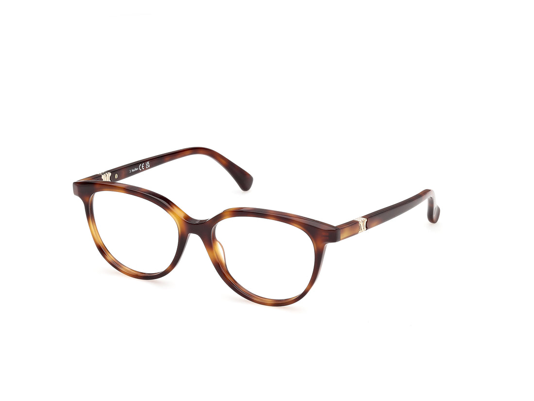 Briller maxmara mm5262 052 havana round femenino størrelse 53mm - Hovedvisning